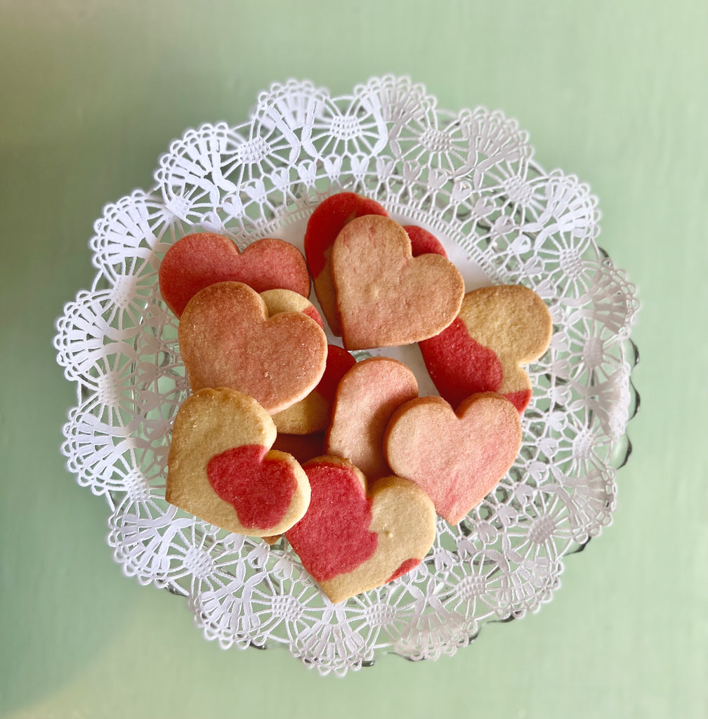Pink Camo Heart Sugar Cookie Box